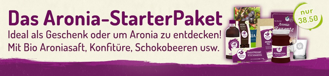 Aronia Kennenlernpaket entdecken