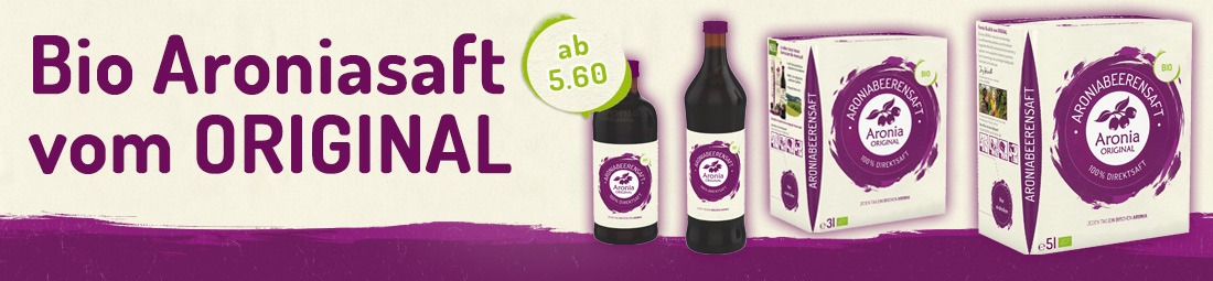 Bio Aroniasaft bestellen