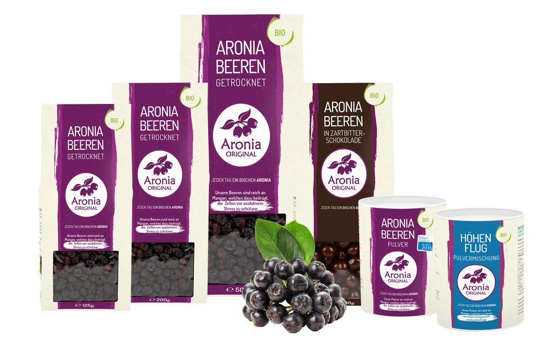 Trockensortiment von Aronia ORIGINAL